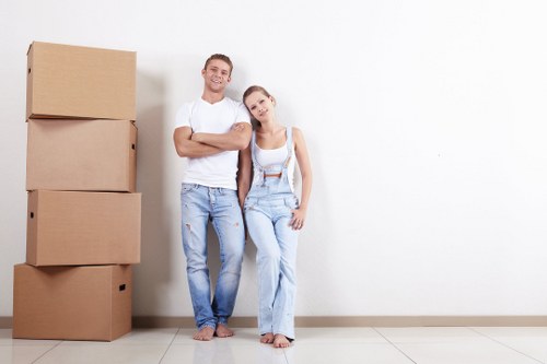 Same day removals team loading furniture in Tufnell Park