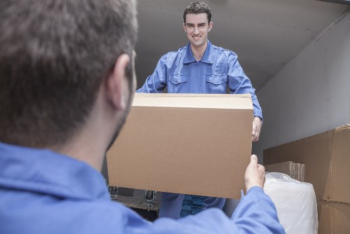 Commercial moving team planning an office relocation in Tufnell Park
