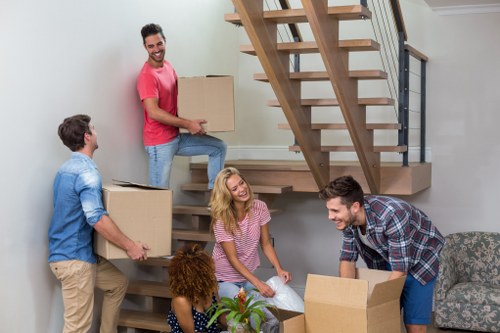 Local man with a van helping with a flat move in Tufnell Park