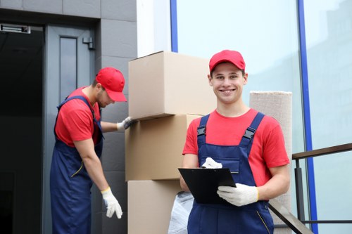 Waste sorting and disposal items showing compliance with waste regulations