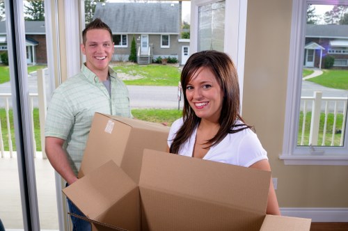 Local moving team planning a narrow-street move in Tufnell Park