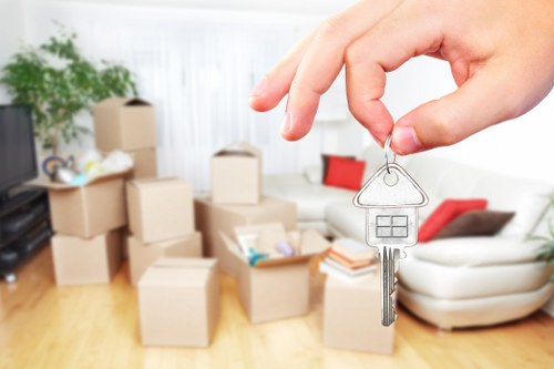 Packing and preparation for a shared student house move