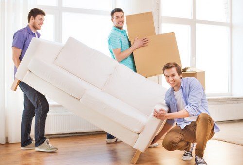 Boxes and home contents prepared for a smooth house move in Tufnell Park