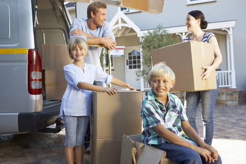 Helpful van service for flat moves in north London