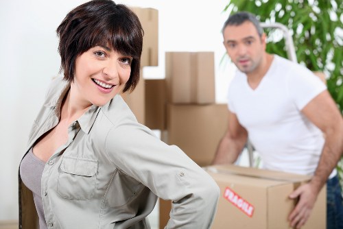 Careful loading of furniture during a local move in Tufnell Park